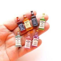 10pcs Mini Alcohol Drink Bottle Simulation Beverages DIY Hom