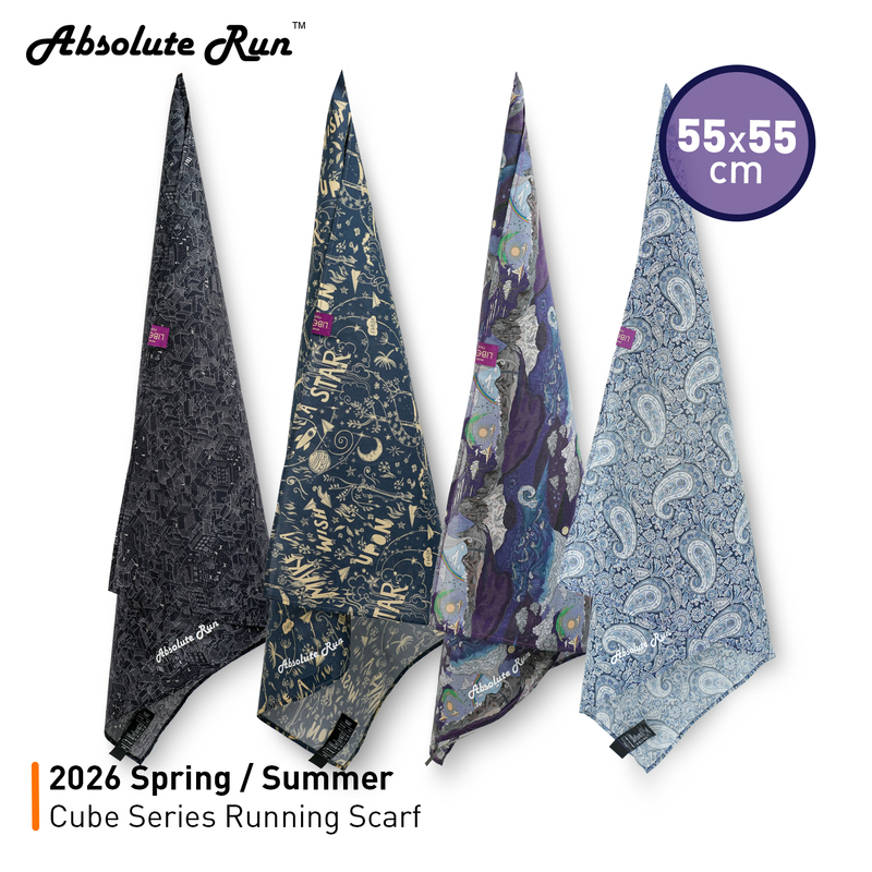 Absoluterun Sports Headscarf Running Triangle Scarf Men's and Women's Sun Protection Headscarf Sweat-Absorbent Cycling Outdoor