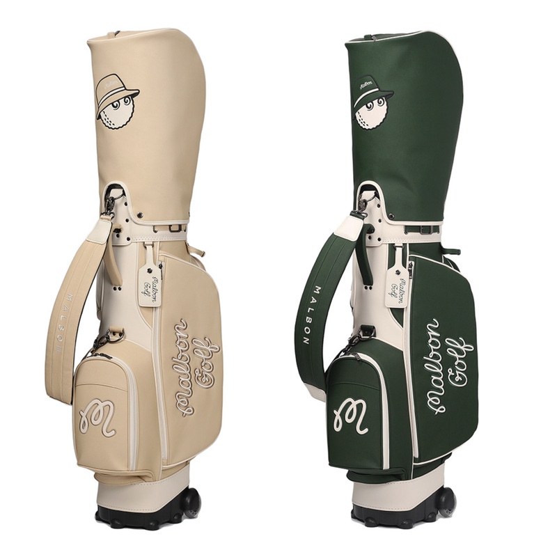 Korean New Golf Bag Fisherman Golf Trolley Bag with Wheels Waterproof Korean Trolley Golf Bag for Men and Women