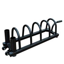 Movable barbell cart Austrian pole storage storage rack storage rack dumbbell piece trailer full rubber barbell piece placement rack