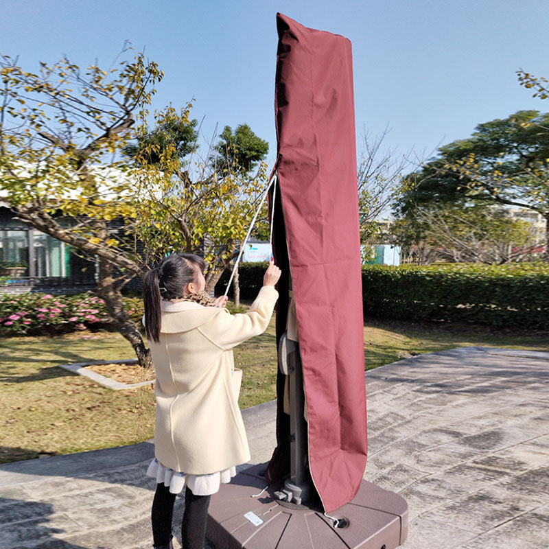 Outdoor Parasol Cover, Sun Umbrella Protective Cover, Outdoor Umbrella Cover, Roman Umbrella Cover, Courtyard Umbrella Storage, Sun Protection and Waterproof Cover Outdoor Parasol Cover, Sun Umbrella Protective Cover, Outdoor Umbrella Cover, Roman Umbrella Cover, Courtyard Umbrella Storage, Sun Protection and Waterproof Cover