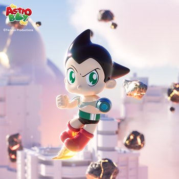 Goho astro boy: earth's little heroes awakening series blind box figures trendy toy ornaments trendy blind box