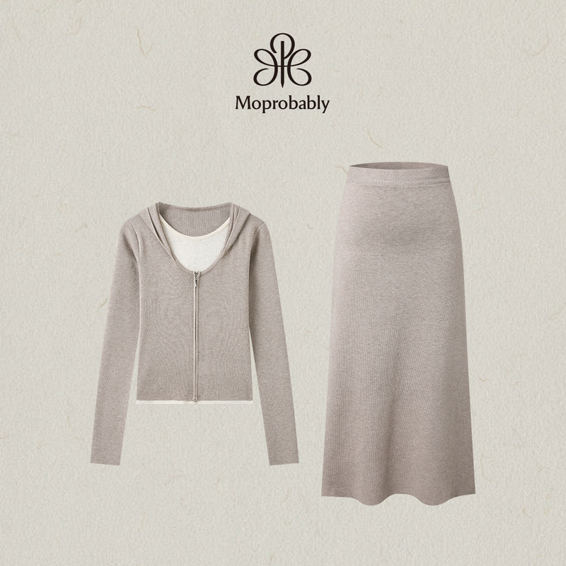 Moprobably Li Ynuo's "Preferred Set" Is a Finely Blended Casual and Comfortable Skirt Suit
