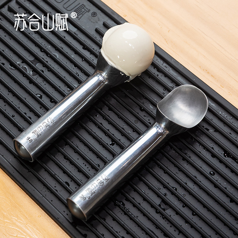Suhe Shanshu Self-Melting Ice Cream Scoop with Non-Stick Coating, Imported Ice Cream Spoon with Non-Stick Coating Suhe Shanshu Self-Melting Ice Cream Scoop with Non-Stick Coating, Imported Ice Cream Spoon with Non-Stick Coating