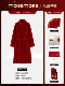 [Same Style as Dong Xuan—Instant Symphony] High-End Gift Box for the Year of the Horse - Stand Collar Mid-Length Woolen Coat