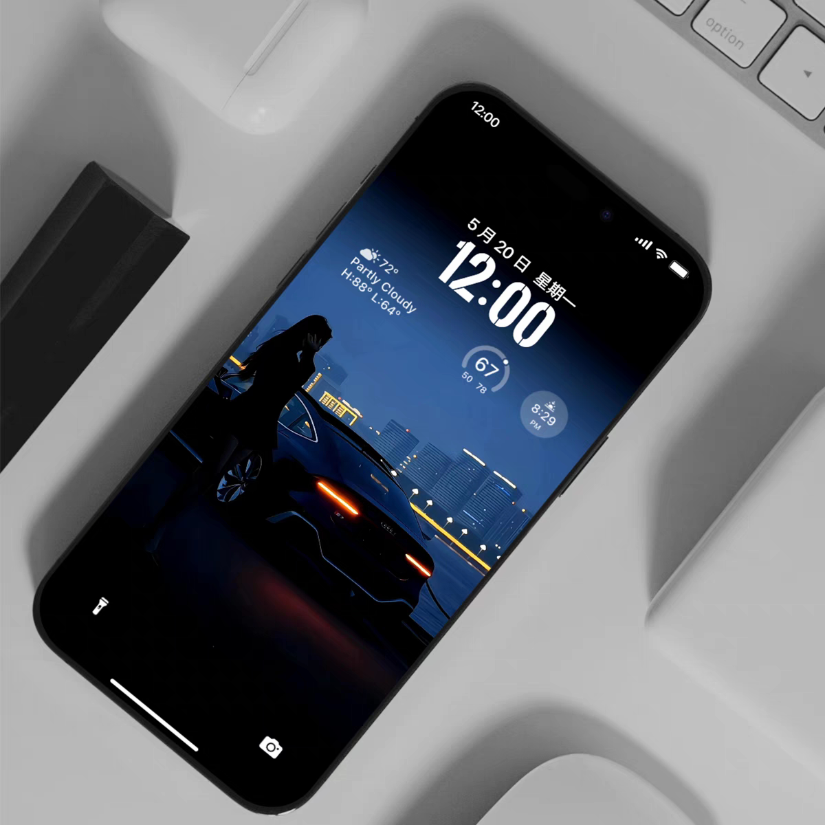 iOS动态壁纸怎么设置？iPhone高清实况照与亮灯主题壁纸设置全攻略来了！_iphone17_淘宝数码网