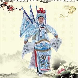 Speepy Peking Opera Opera Henan Opera Wu Opera Opera Theatre Theatre Сценический поставки костюмы генерал Wu Shen