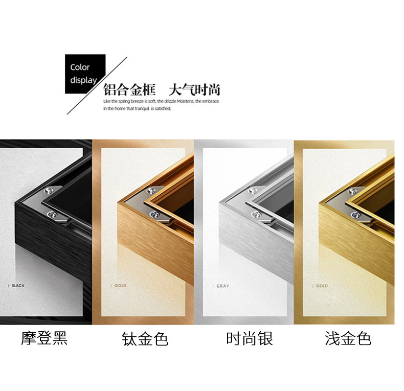 《逆光》侘寂风客厅装饰画极简肌理感抽象卧室餐厅走廊电表箱挂画详情19