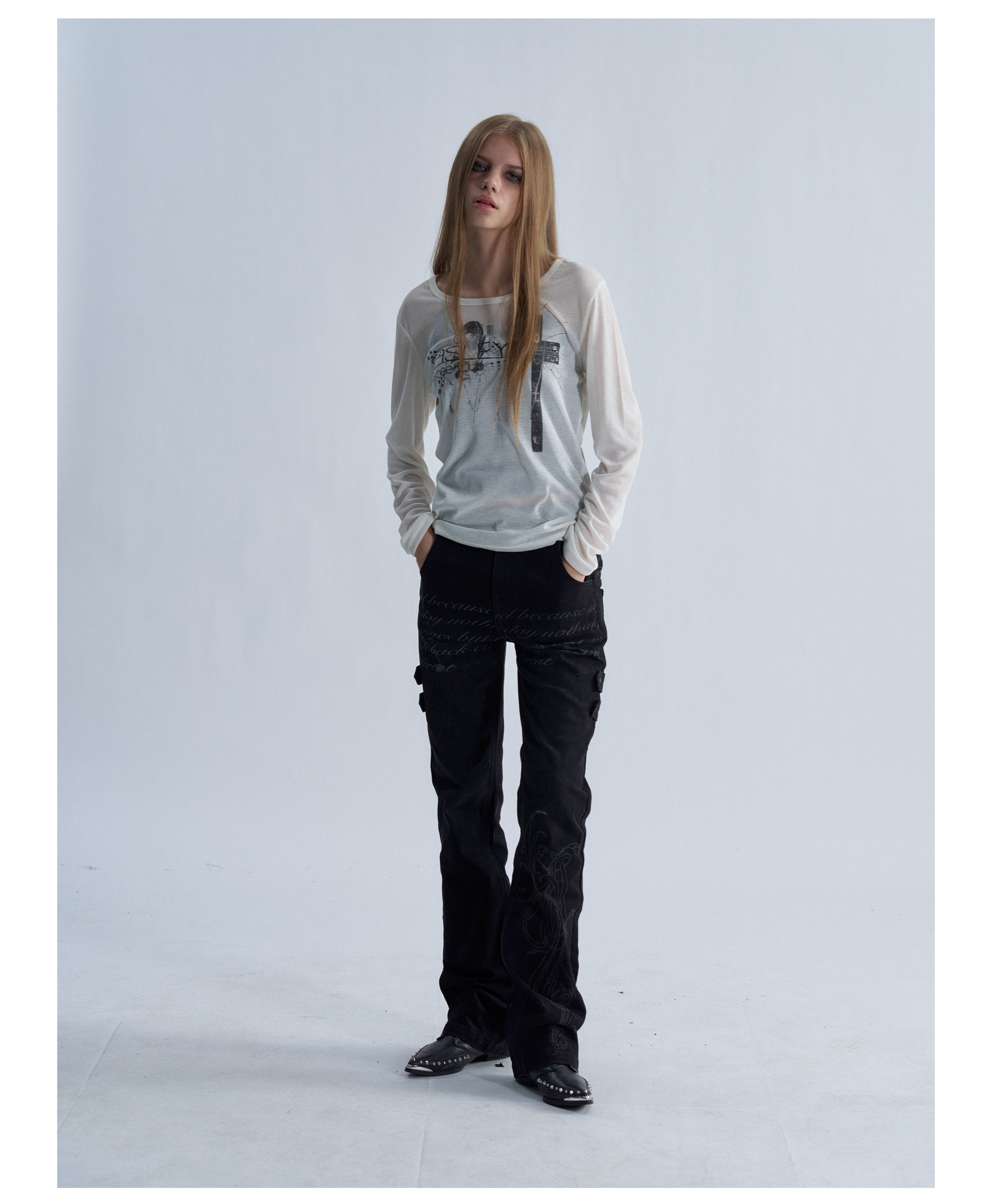 PAIKI Reverse Washed Slim-Fit Jeans