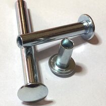 Semi-hollow rivets 3*9 3*10 3*11 3*13 iron hollow extended rivets flat head solid rivets