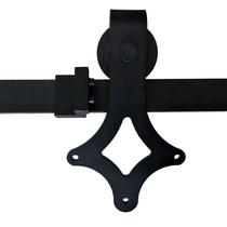 Diamond-shaped hanging rail guide rail silent American sliding door partition door sliding door pulley track accessories