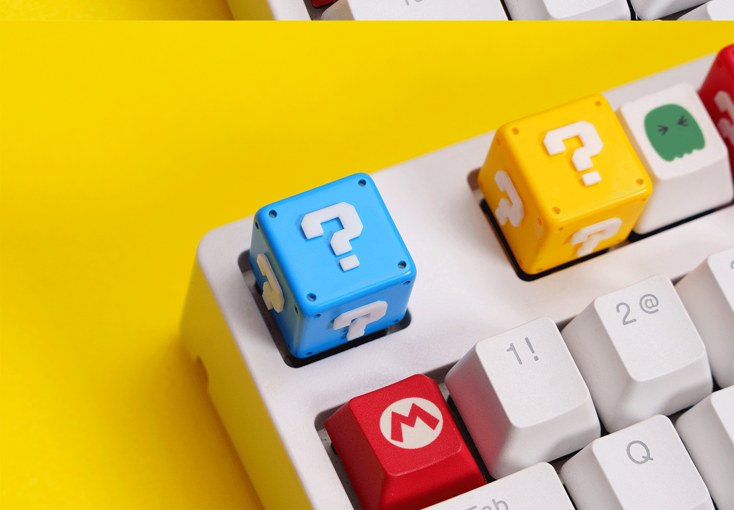 Mario Question Mark Keycap animation 5