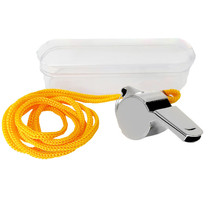 Pioneer company training emergency survival rescue whistle metal whistle with lanyard disaster relief whistle stainless steel iron