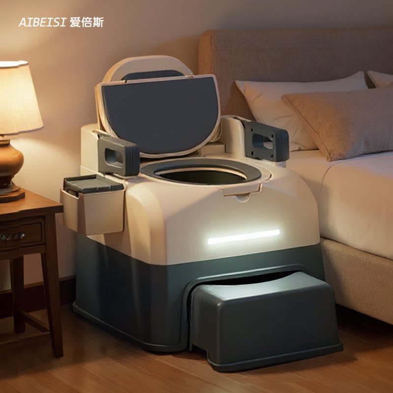 老年人马桶成人室内家用老人专用坐便器移动房间卧室起夜便携式