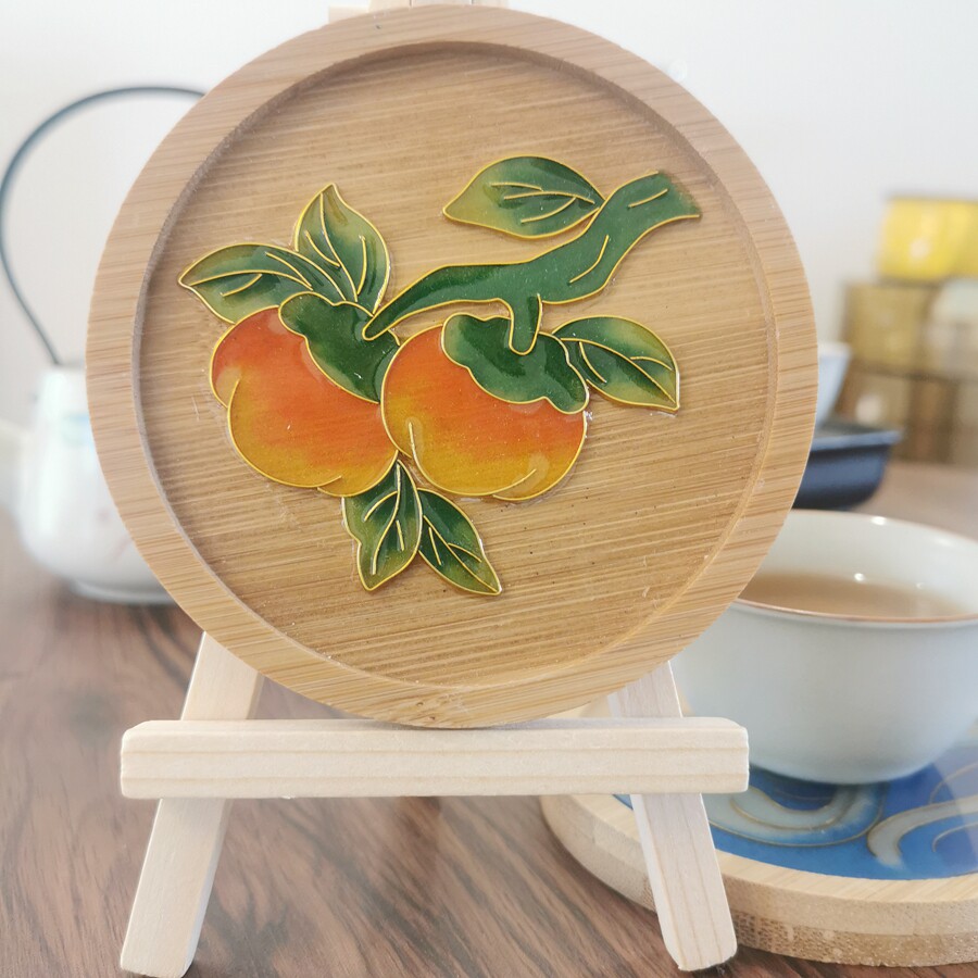 掐丝珐琅DIY杯垫,元神二次元景泰蓝工艺,定制专属礼物🎁 -杯垫-淘宝百科网