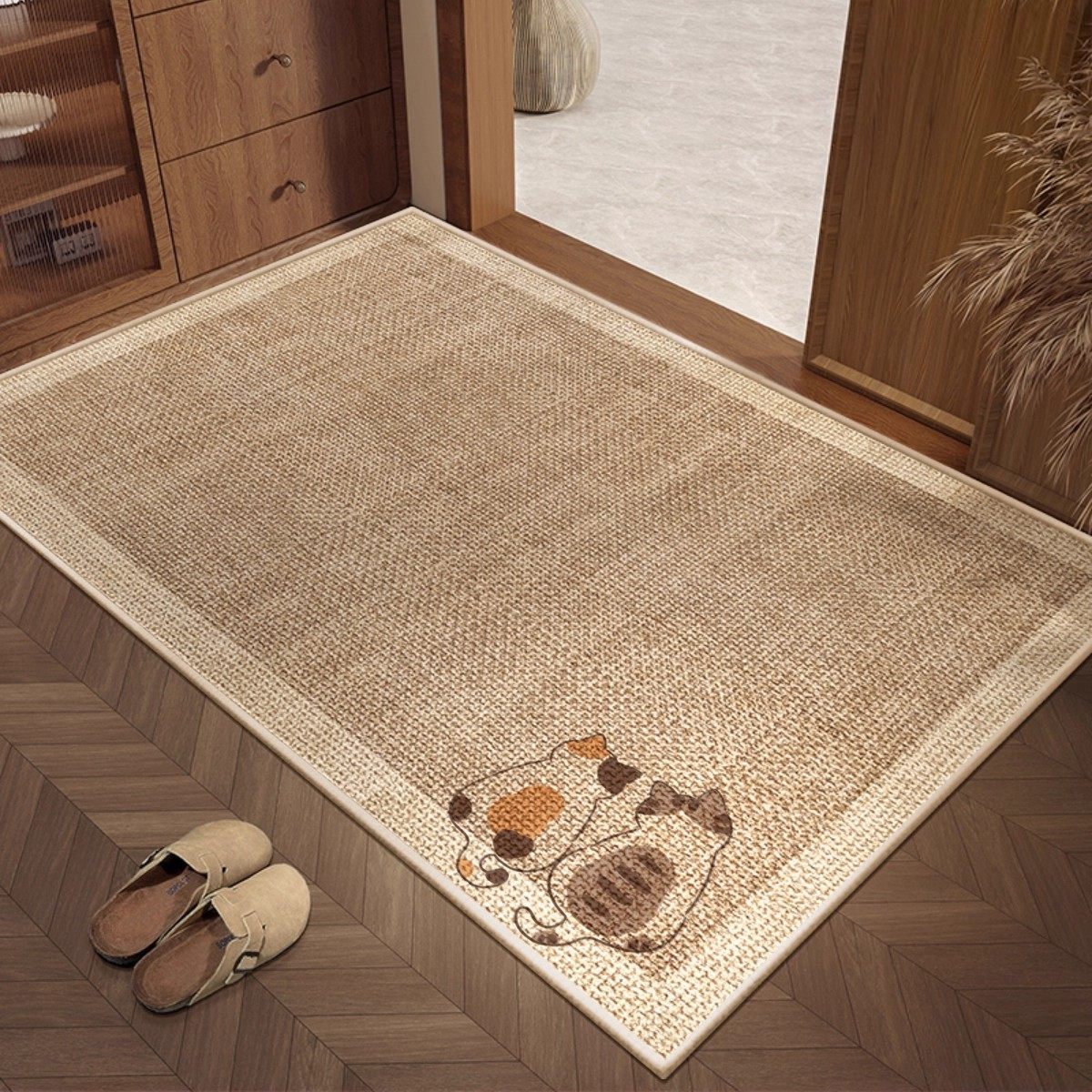 Коврик прихожий 0001 Stick Cat (80x120см)