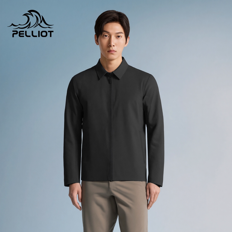 【Aevitas Urban Business Series】Pelliot Men's Lapel Jacket Cordura Windproof Softshell Jacket
