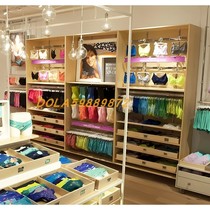 Clothing store underwear display rack bra display cabinet underwear rack display rack wall floor rack shop shoes and bags