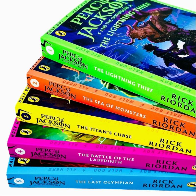 Original English Version Percy Jackson and the Olympians Series Children's Books Greek Mythology English Edition Novel 9780141346809