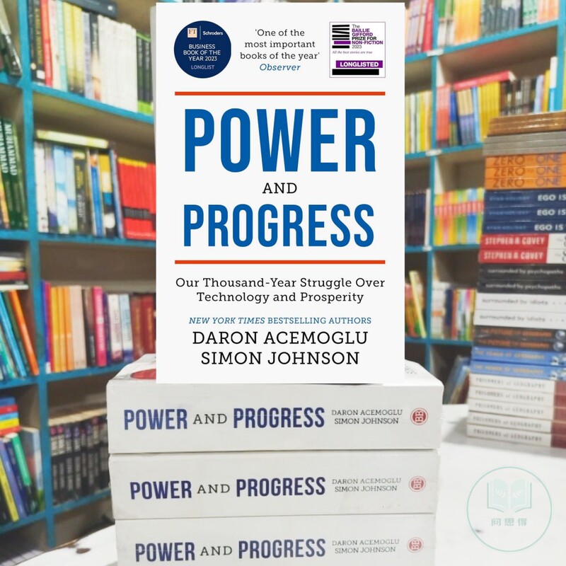 English Original Version Power and Progress 2024 Nobel Prize Winner in Economics British Edition Award-Winning Work 9781399804479 English Original Version Power and Progress 2024 Nobel Prize Winner in Economics British Edition Award-Winning Work 9781399804479