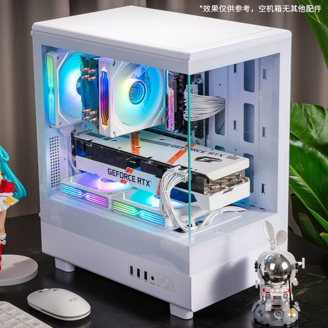 Patriot V60 Sea View Room Case Matx Panoramic 240 Water-Cooled White Gaming Desktop Computer Case