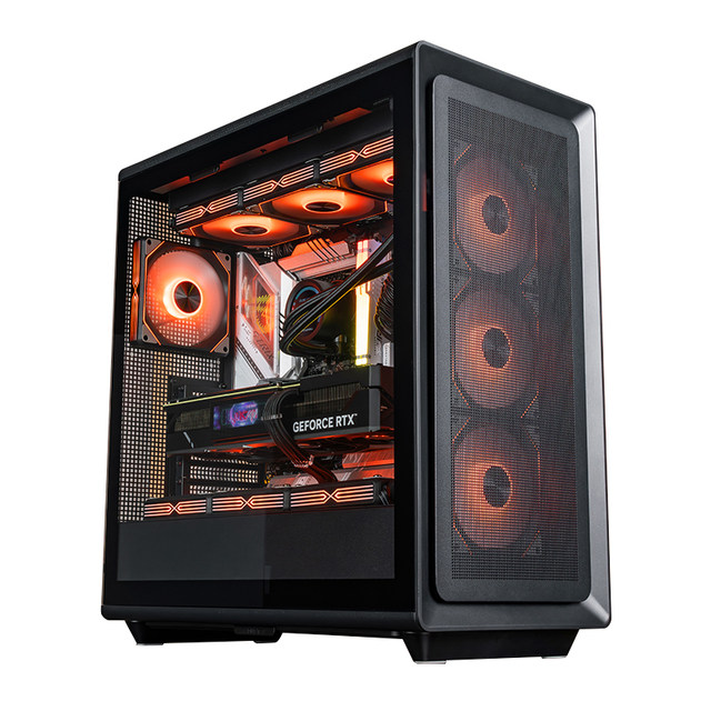 Patriot Fu Shake Qianli Computer Case Atx Vertical Graphics Card 360 Water-Cooled Heat Dissipation Mesh Desktop Main Case