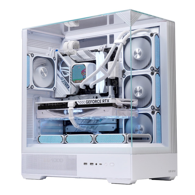 Patriot Xingcan Lan Pro Seascape Room Chassis Atx Three-Sided Glass 360 Water-Cooled Desktop Computer Main Chassis