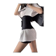 RNUOY3 Sports Sweating Waist Corset Fitness Yoga Shaping External Wearing Waist Sealing Postpartum Abdominal Belt Shaping Waist Belt