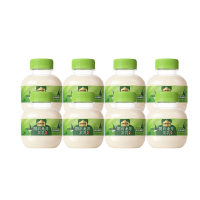认养一头牛低温冷藏明前龙井茶乳口味奶调制乳龙井吨吨桶200ml