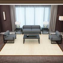 Manzun Furniture Office Sofa Coffee Table Combination Simple Modern Fabric Sofa Office Reception Sofa Rest