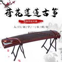 Factory direct sales Shanshui guzheng Beginner entry solid wood professional performance level adult and children teaching 163 guzheng