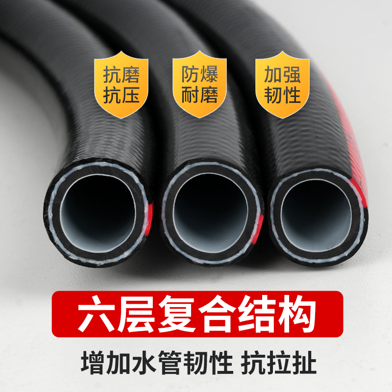 Plastic high-pressure explosion protection fire One inch Pump Pipe Bull Gluten Agricultural Watering Irrigation Watering 60% Water pipe hose-Taobao