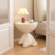 Cream Wind Bed Head Cabinet Minima Modern Bedroom Bedside Shelf Creative Storage Cabinet Home Sofa Mini side a few