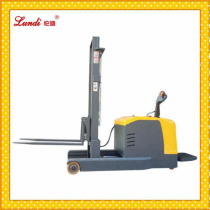 Full electric front shifting counterweight pile high car counterweight type electric forklift station driving type full electric pile high car