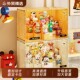 Blind box storage display rack dopamine doll model storage box dustproof building block doll figure display cabinet