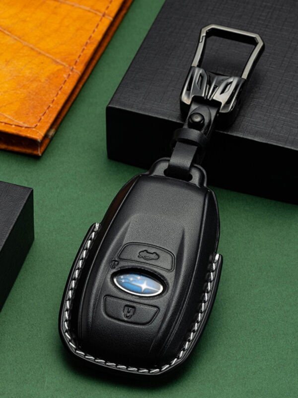 Special Subaru Key Cover for Forester, Outback, Brz, Legacy, Xv, High-End Genuine Leather Car Key Case with Clip Special Subaru Key Cover for Forester, Outback, Brz, Legacy, Xv, High-End Genuine Leather Car Key Case with Clip