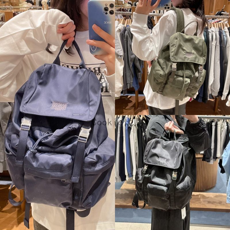 Small Quantity in Stock Korean Marithe 26 New Classic Embroidered Logo Large Capacity Metal Buckle Backpack Small Quantity in Stock Korean Marithe 26 New Classic Embroidered Logo Large Capacity Metal Buckle Backpack