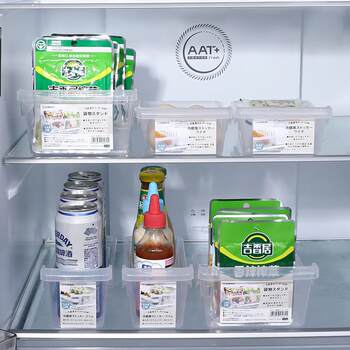 In-refrigerator storage box kitchen door seasoning and finishing box multi-purpose surface function miscellaneous table storage box