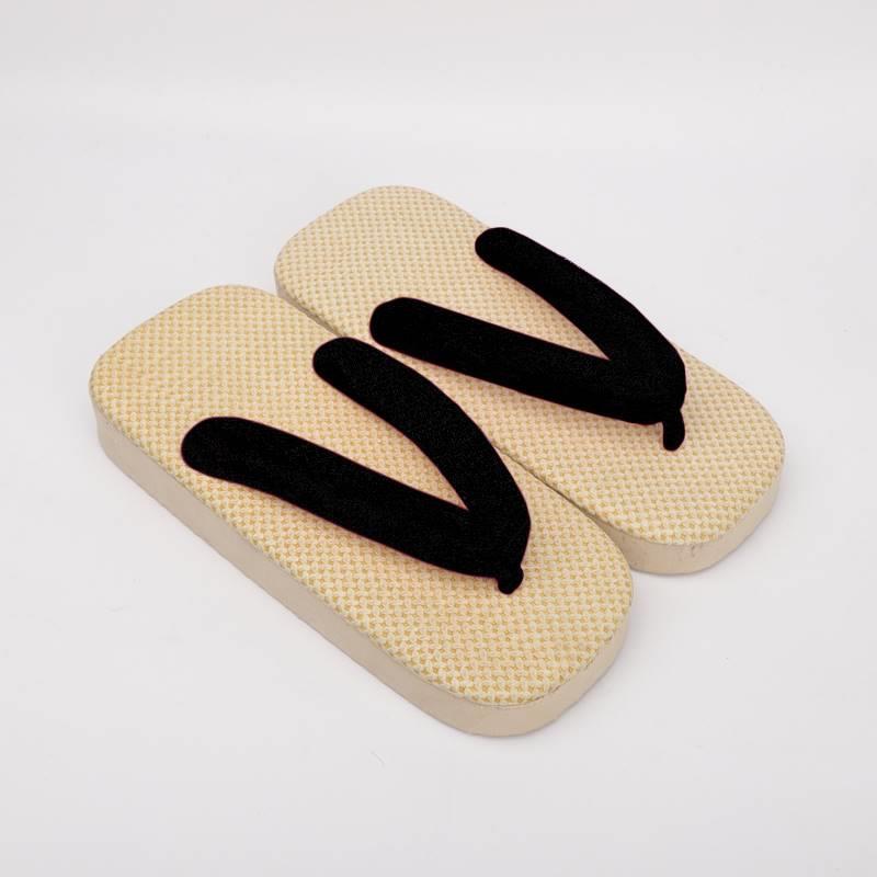 Original Export Export Goods Wooden Clogs, Straw Clogs, Soft-Soled Shoes for Photography, Japanese Restaurant Work Shoes, Men's and Women's Flip-Flops