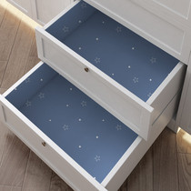 Cabinet oil-proof and moisture-proof sticker drawer pad paper self-adhesive shoe cabinet wardrobe interior mat kitchen cabinet renovation waterproof