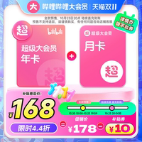 哔哩哔哩超级大会员年卡13个月