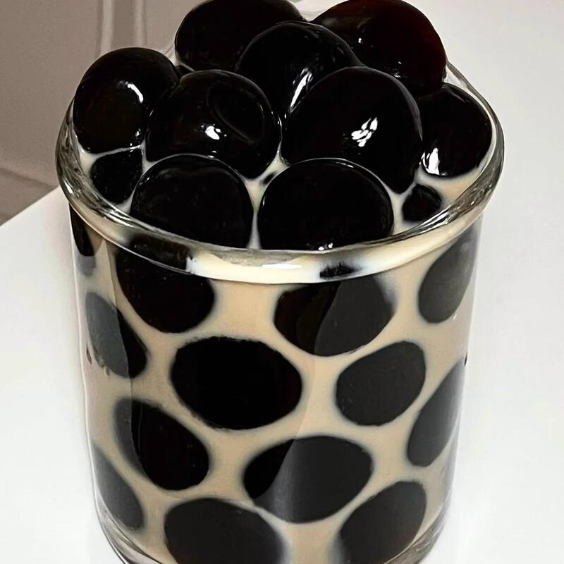 Giant Pearl Powder Balls, Large Pearls, Brown Sugar Pearls, Milk Tea Topping, Large Boba, Giant Brown Sugar Pearls