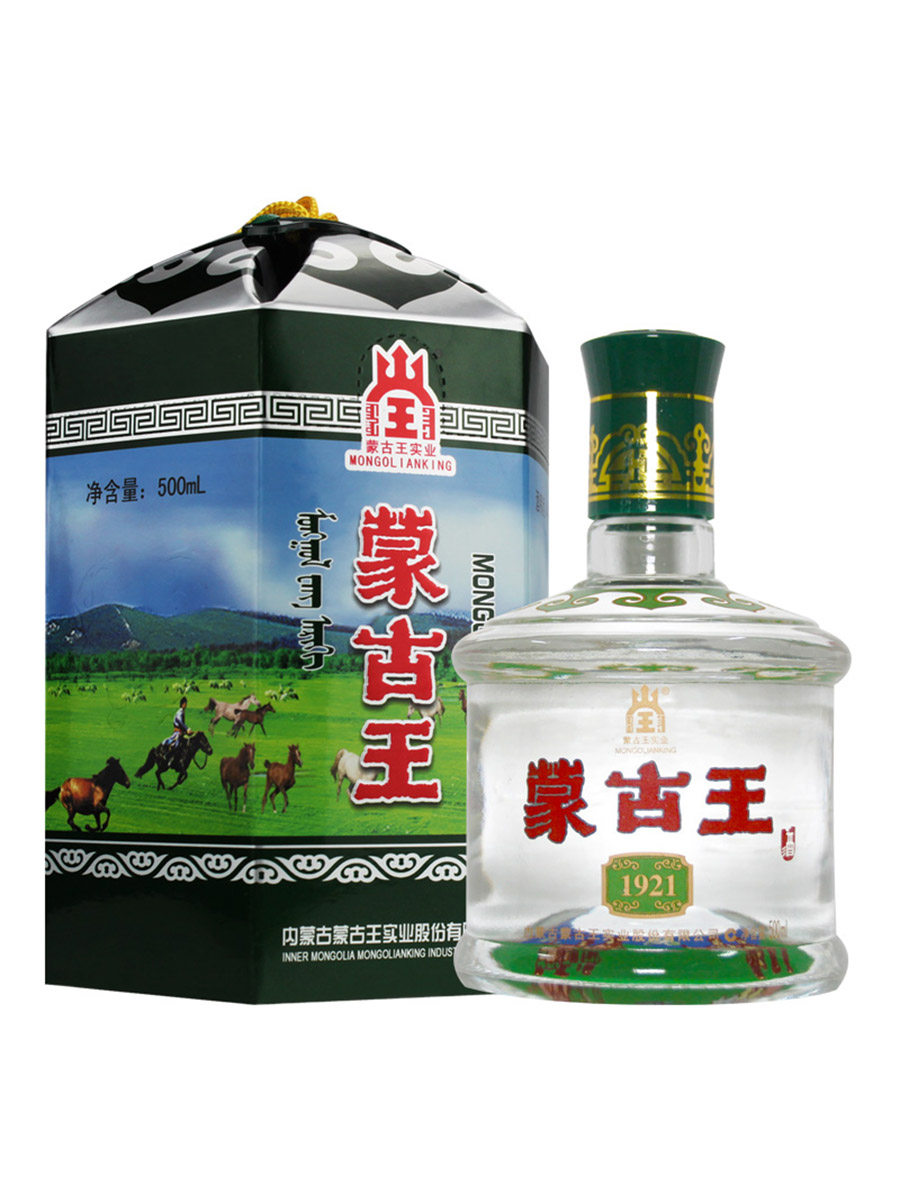 蒙古王44度绿包浓香型粮食白酒500ml*6瓶整箱内蒙草原特产礼品酒评价