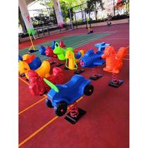 Kindergarten community childrens outdoor rocking horse outdoor park amusement facilities double seesaw rocking seesaw