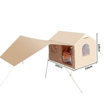 10 5 square meters outdoor camping inflatable tent large space camping portable outdoor camp rainproof camping tent