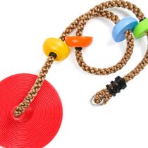 2024 new childrens disc swing pe disc climbing rope childrens sling outdoor swing indoor disc tree climbing rope