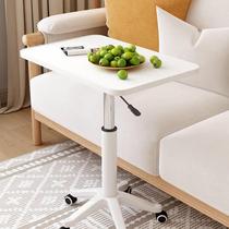 Bedside with wheels removable lifting computer desk Sub-home Lazy person One table student notebook writing desk