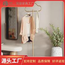 Simple clothes hanger bedroom floor-standing bedside coat rack home living room clothes hanger entrance hall simple storage rack clothes rod