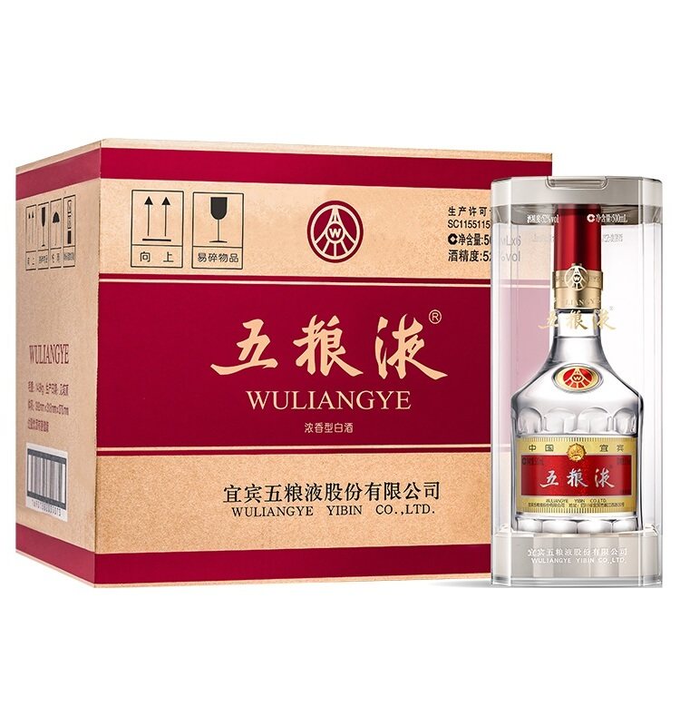 五粮液 中国酒 白酒 500ml52度