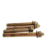 The whole box of small head national standard pull-out colorful zinc expansion screws with holes for expansion explosion-proof galvanized expansion wire m6-m16